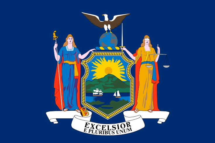 flag of New York